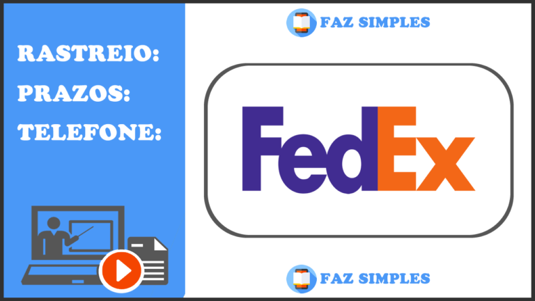 Fedex Rastreio Pelo C Digo De Rastreamento E Telefone