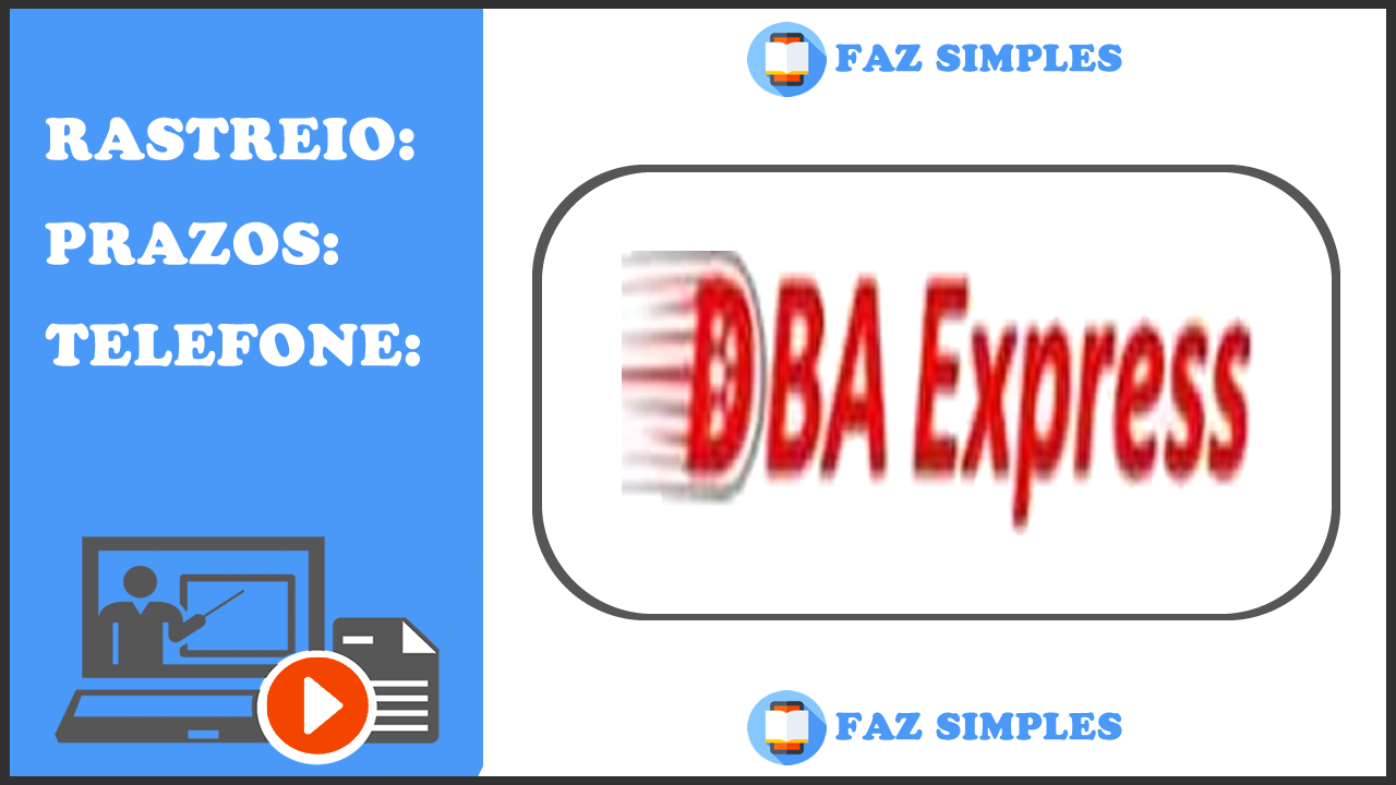 DBA Express Rastreamento – Código de Rastreio e Telefone